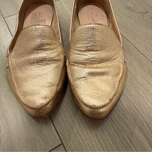 Kate Spade Rose Gold Loafers (7.5)